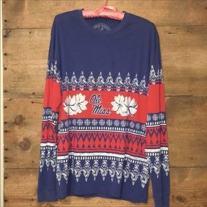 Lauren James OLE MISS Christmas Sweater Tee